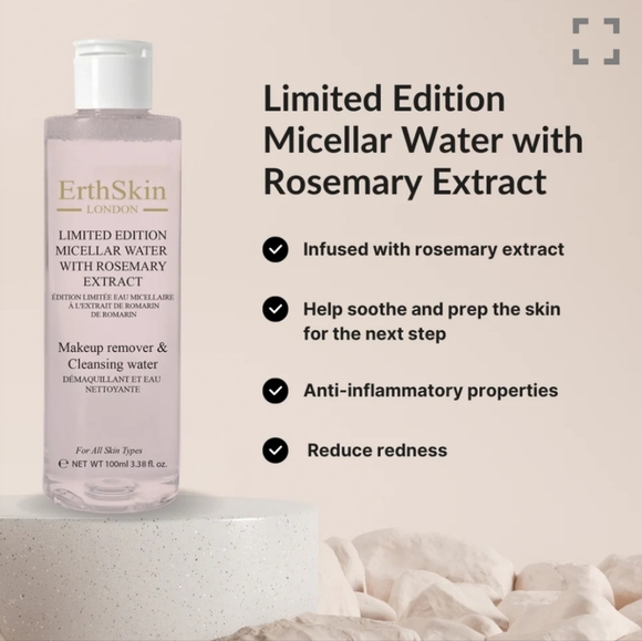Eclat Skin London Limited Edition Micellar Water W/ Rosemary Extract BNIB - Picture 2 of 7